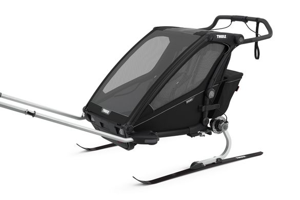 Мультиспортивна дитяча коляска Thule Chariot Sport (Midnight Black) ціна 61 999 грн