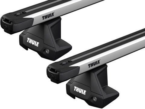 Багажник на дах Thule Slidebar Evo для Volvo C40 (mkI)(Recharge) 2021&rarr; гладкий дах