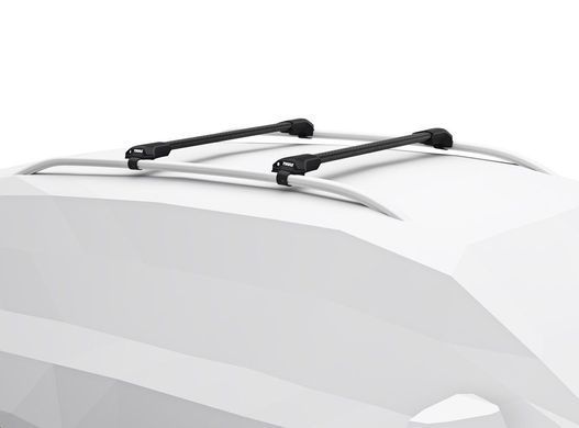 Багажник на дах Thule Wingbar Edge Black рейлінги