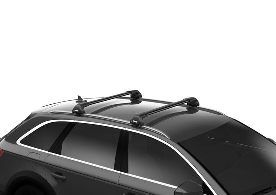 Багажник Thule Edge WingBar Flush Rail для автомобілів з інтегрованими рейлінгами (Black) ціна 20 598 грн