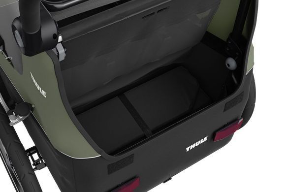 Дитячий візочок - причіп Thule Courier (Vintage Green)