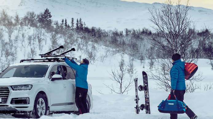 Висувний багажник для лиж Thule SnowPack Extender (7325)