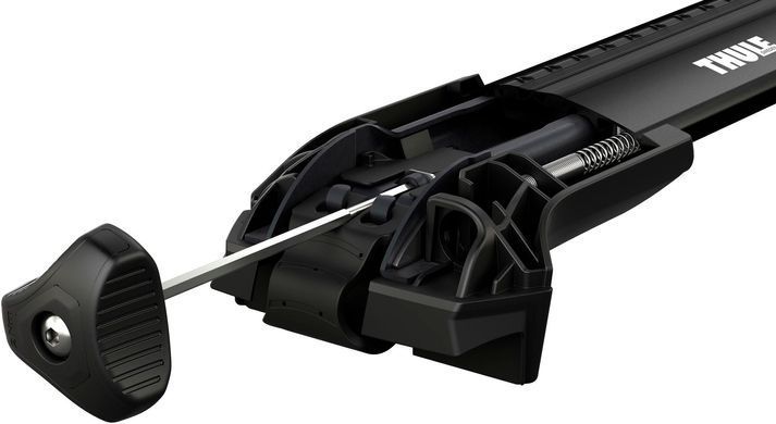 Багажник на дах Thule Wingbar Edge Black рейлінги