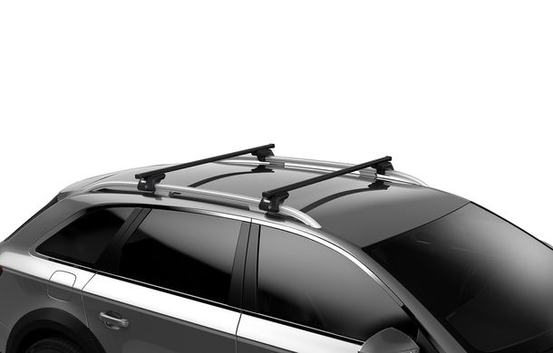 Багажник Thule SmartRack XT для автомобилей c рейлингами (Черный) цена 9 499 грн