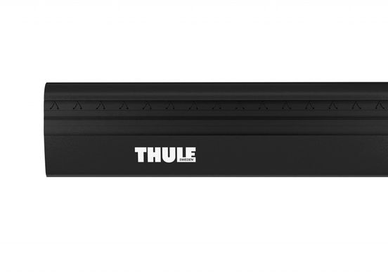 Багажник Thule WingBar Edge Black Clamp для автомобілів з гладким дахом (Чорный) ціна 19 298 грн