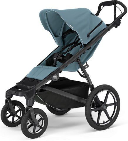 Детская коляска Thule Urban Glide 4-wheel (Black/Mid Blue)