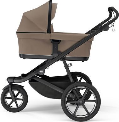 Детская коляска Thule Urban Glide 3 (Tinted Taupe/Black) с люлькой Bassinet (Tinted Taupe)