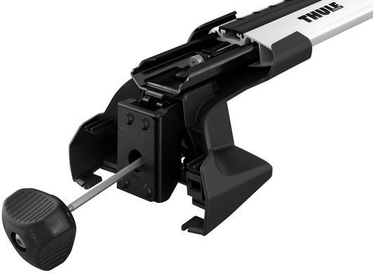 Багажник на крышу Thule Edge WingBar Black для Volkswagen Passat (B6; B7)(седан) гладкая крыша