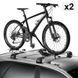 Thule ProRide 598 - багажник (велокріплення) на дах для перевезення велосипеда (Сріблястий) ціна