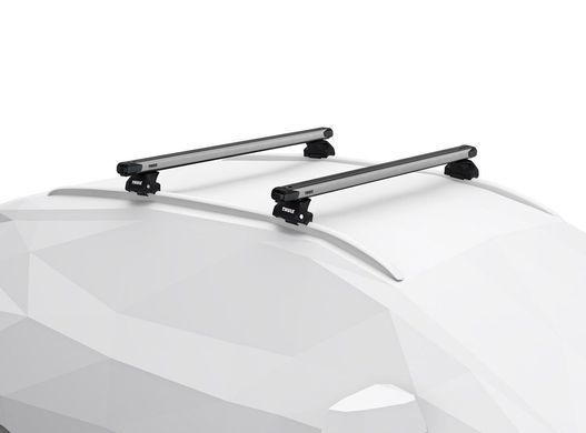 Багажник на дах Thule Slidebar Evo для Volkswagen Golf (mkVII)(универсал) 2012-2019 / Touran (mkII) 2015&rarr; інтегровані рейлінги