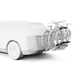 Thule EasyFold 3 складаний багажник на фаркоп для перевезення велосипедів фото