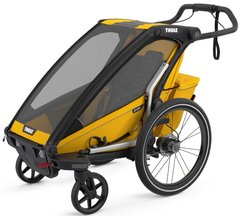 Мультиспортивная детская коляска Thule Chariot Sport (Spectra Yellow) цена 41 999 грн