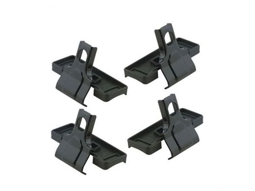 Комплект багажника з квадратними сталевими дугами Thule SquareBar (Чорный) ціна