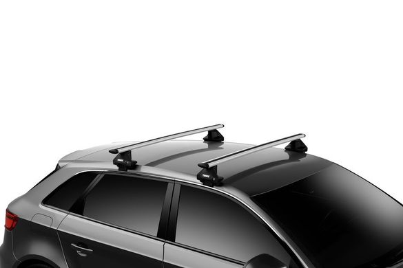 Багажник Thule Evo WingBar для автомобілів з гладким дахом (Сріблястий) ціна 16 197 грн