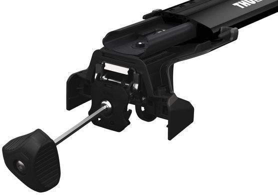 Багажник на дах Thule WingBar Edge Black для Lexus NX (mkII) 2021&rarr; штатні місця