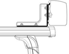 Thule OutLand/Omnistor 3200 Roof Rack Adapter () ціна 6 407 грн