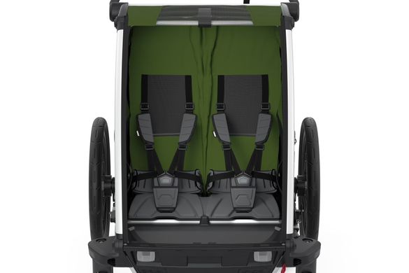 Мультиспортивний велопричіп Thule Chariot Cab 2 (Cypress Green) ціна 51 999 грн