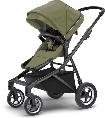 Детская коляска Thule Sleek (Soft Green on Black)