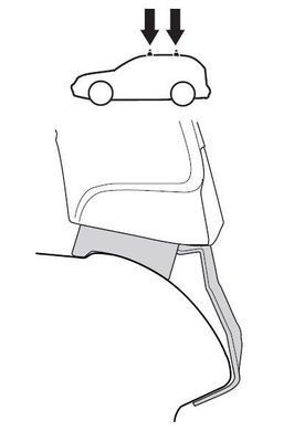 Монтажний комплект Thule Kit 1602 для BMW X1 (E84) 2009-2015 (TH 1602)