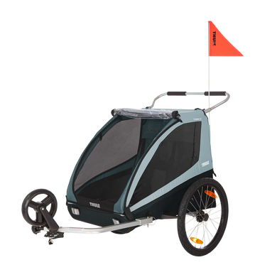 Коляска-велопричіп Thule Coaster XT (Soft Blue)
