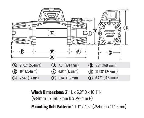 Лебідка WARN VR EVO 10