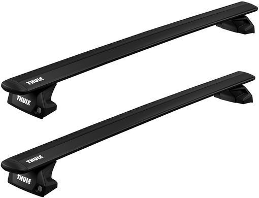 Багажник на дах Thule WingBar Evo Black для Porsche Cayenne (mkIII) 2018&rarr; інтегровані рейлінги