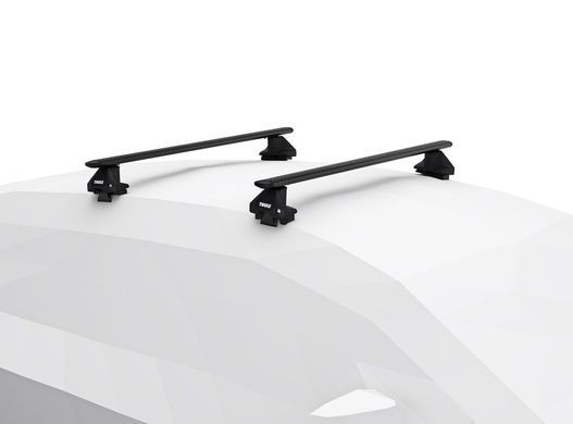 Багажник на дах Thule WingBar Evo Black для Volvo V60 (mkI) гладкий дах
