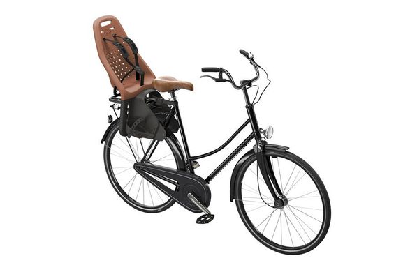 Детское кресло для велосипеда Thule Yepp Maxi RM (Brown) цена 3 999 грн