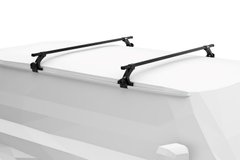 Багажник Thule Evo SquareBar для автомобілів c водостоками (Чорный) ціна 9 998 грн