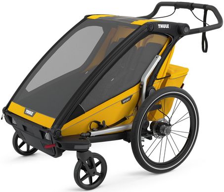 Мультиспортивна дитяча коляска Thule Chariot Sport (Spectra Yellow) ціна 61 999 грн