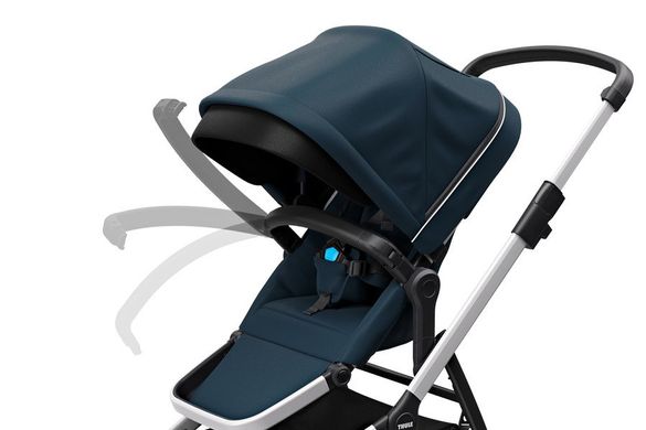 Универсальная детская коляска Thule Sleek (Navy Blue) цена 29 999 грн