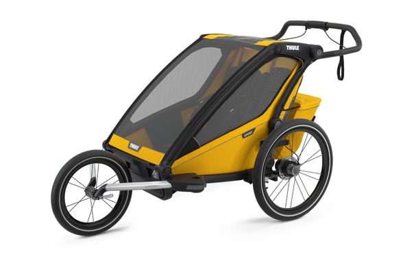 Мультиспортивная детская коляска Thule Chariot Sport (Spectra Yellow) цена 61 999 грн
