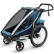 Мультиспортивна дитяча коляска Thule Chariot Cross (Thule Blue/Poseidon) ціна 25 078 грн