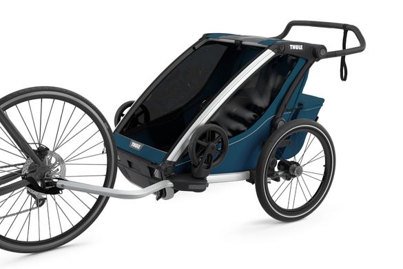 Мультиспортивная детская коляска Thule Chariot Cross (Majolica Blue) цена 49 999 грн