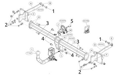 Фаркоп Brink для PEUGEOT SW 