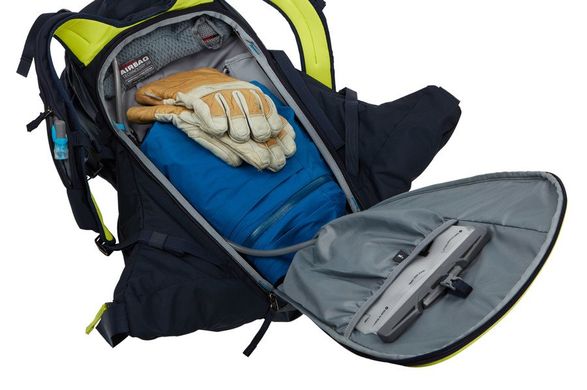Рюкзак для лиж та сноубордів Thule Upslope 35L - Removable Airbag 3.0 ready * (Lime Punch) ціна 10 999 грн