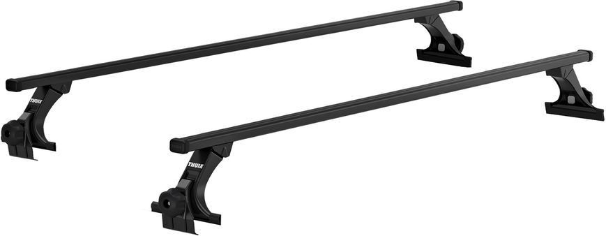Багажник на крышу Thule SquareBar Evo водостоки