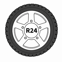 Ланцюги на колеса R24