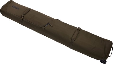 Сумка-чехол на колесах для лыж Thule RoundTrip Ski Roller 192cm (Deep Khaki) цена 10 999 грн