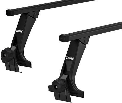 Багажник на дах Thule SquareBar Evo водостоки